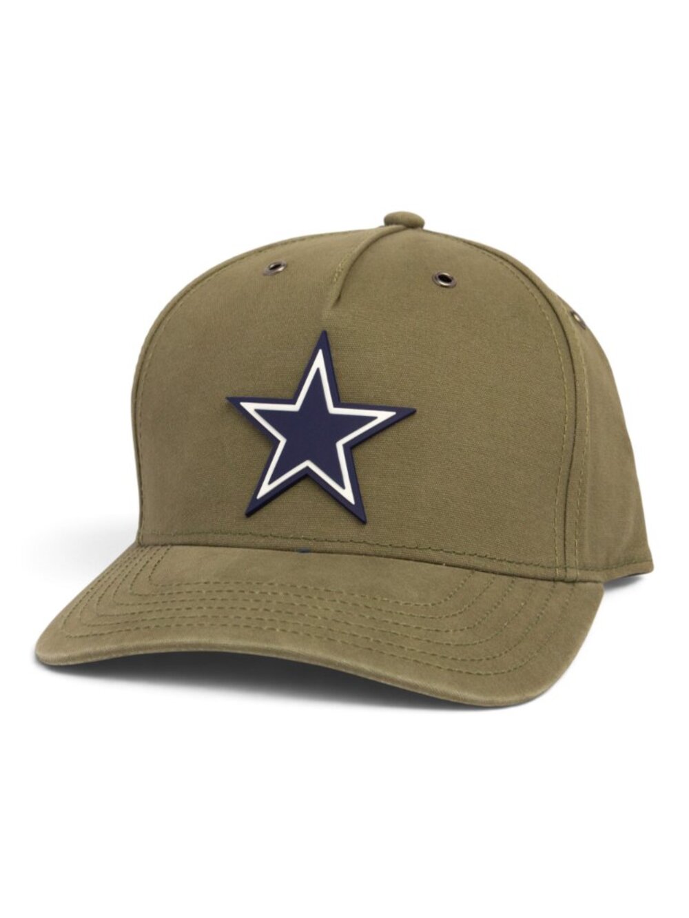 Dallas Cowboys 3D Snapback Canvas Hat- Olive